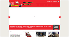 Desktop Screenshot of davidhallcarpets.co.uk